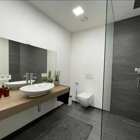 Modernes Mit Wunderschonem Rheinblick アパート