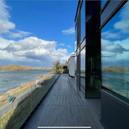 Modernes Mit Wunderschoenem Rheinblick شقة *